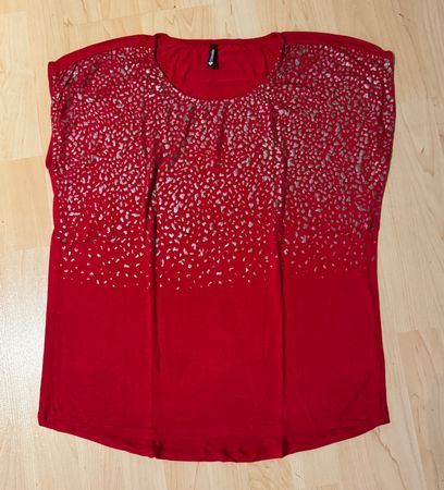 Sexy Damen Shirt -  Rot mit Aufdruck