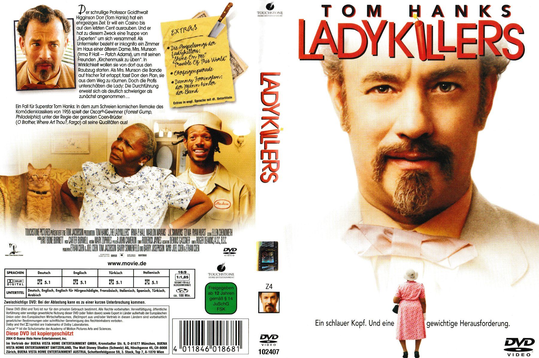 Tutti i DVDs: DVD - Ladykillers – Usato da Langnau am Albis venduto da MediaRescuerKeLoX