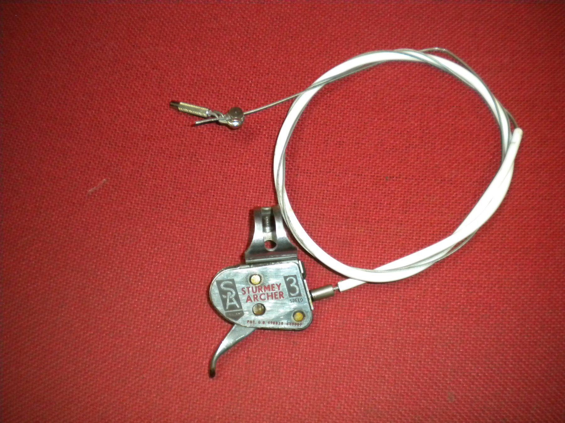 Pezzi di ricambio: Oldtimer "Sturmey Archer" Schalthebel mit Kabel Versand OK. – Usato da Spreitenbach venduto da Nanika 1