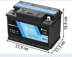 Batterie LIFEPO4 100Ah 12V