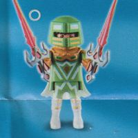 PLAYMOBIL FI?URES 70025 SERIE 15 boys 08 GREEN KNIGHT