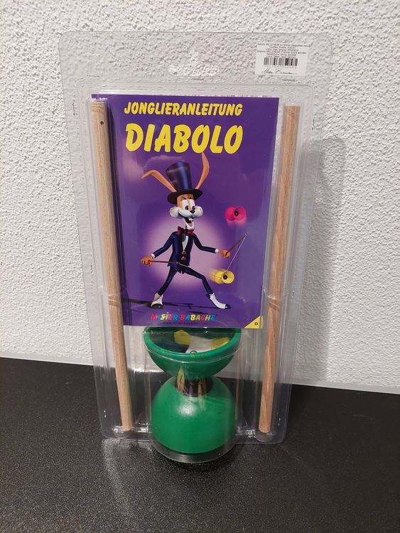 Diabolo Set Rot & Schwarz - Mit Aluminium-Stäben Und Tragetasche