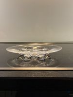 Teller Glas farblos E. Hald Orrefors 1936 Schweden