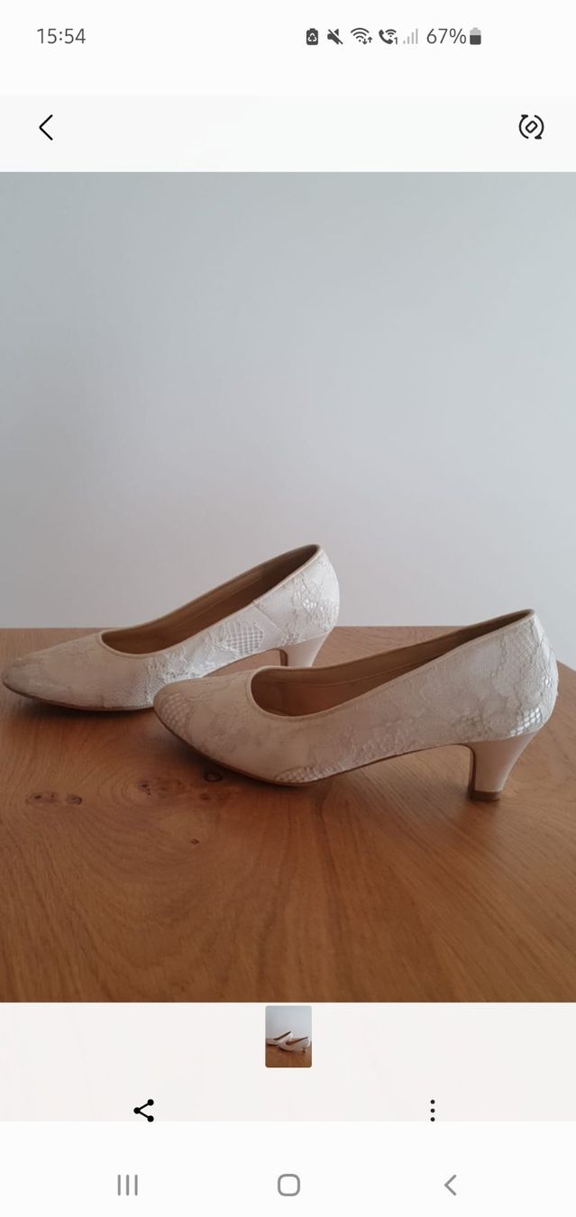 Scarpe da donna: Hochzeitsschuhe – Usato da Weissbad venduto da fum03