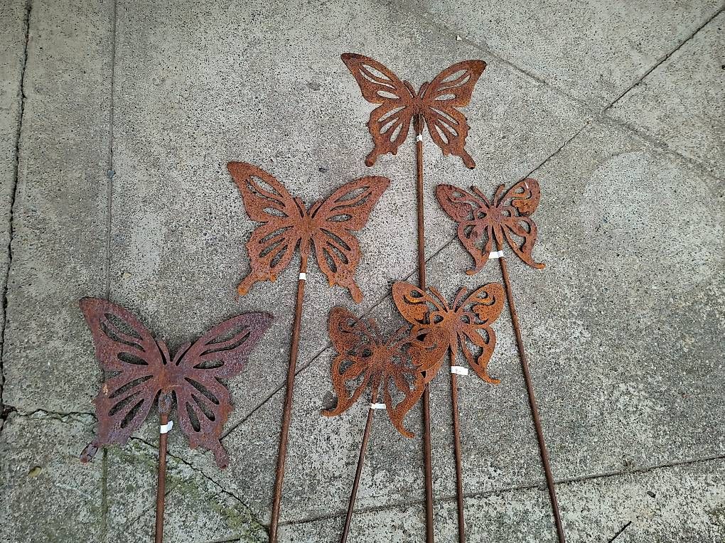 Toutes les décorations: Gartenstecker aus Metall  – D'occasion à Mauensee par Priska7896 1