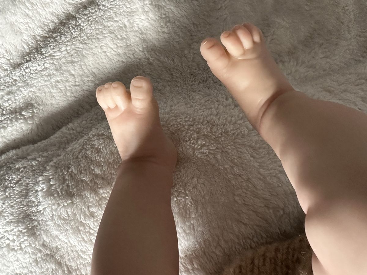 Puppen: Baby Puppe aus Vinyl mit Stoffkörper – Neu (gemäss Beschreibung) aus Trüllikon von angela4444 5