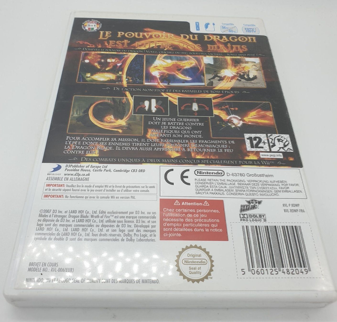 Nintendo Giochi: Dragon Blade Wrath of Fire Wii – Usato da Genève venduto da Cardtreasure 2