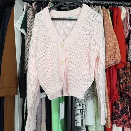 CLAUDIE PIERLOT Strickjacke rosa neu