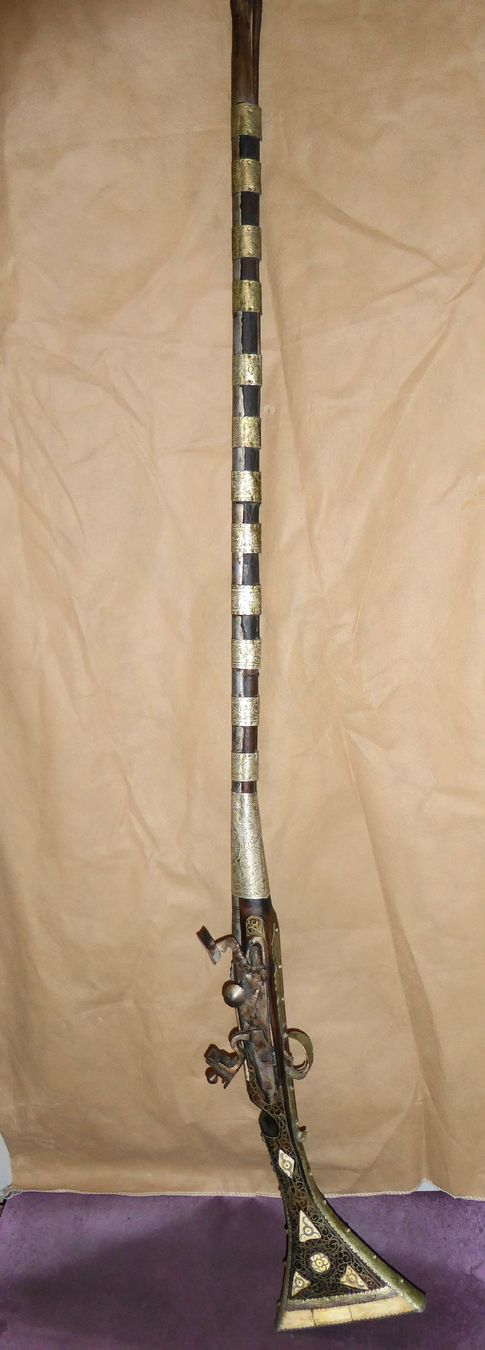 Tutti le monete: Fusil de forteresse ottoman à canon long – Usato da Boll venduto da BollArtAntik 5