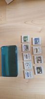 Nintendo 3DS Aquablue + Ladekabel + 9 Spiele