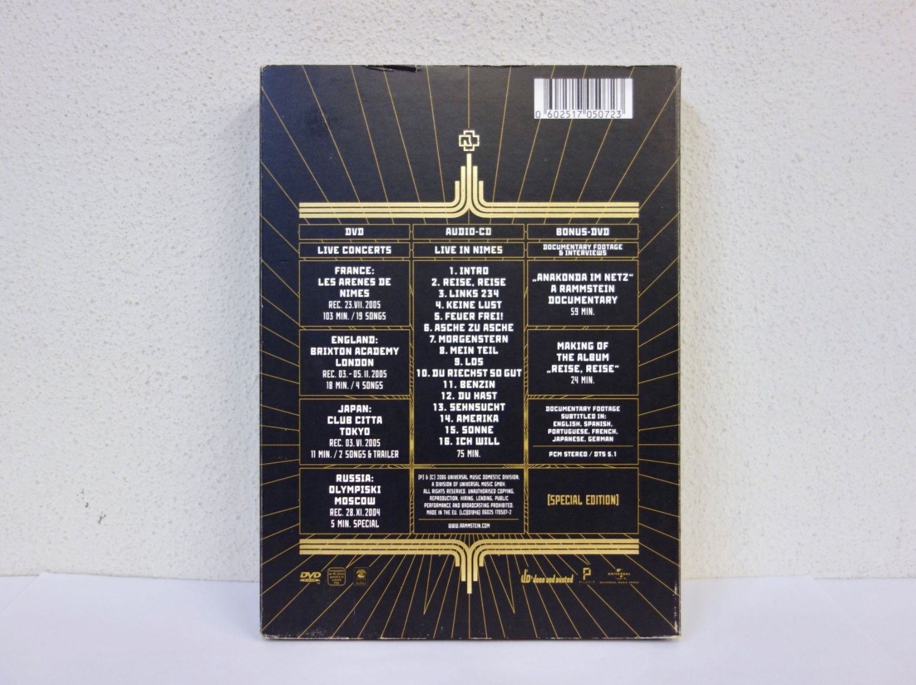 CD: CD + 2 DVD RAMMSTEIN / VÖLKERBALL – Nuovo (secondo la descrizione) da Kerzers venduto da djstarsky73 1