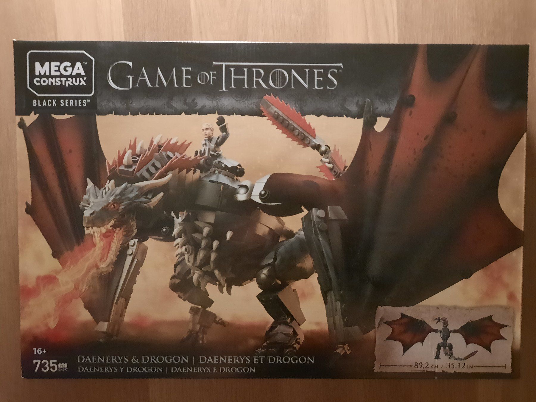 Spielzeuge: Mega Construx Game of Thrones - Winterfell Drogon etc -NEU – Neu und originalverpackt aus Zürich von  3