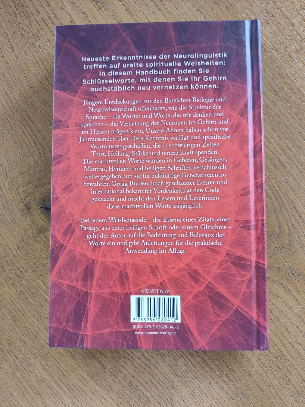 Libri: GREGG BRADEN Die Weisheitscodes  – Usato da Adelboden venduto da Adlernest 1