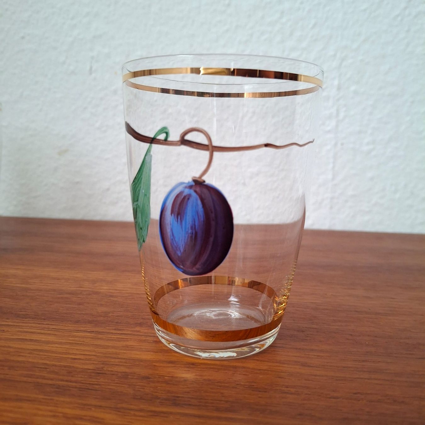 Verres: 6 verre fruit vintage doré – D'occasion à Neuchâtel par Rochawood 2
