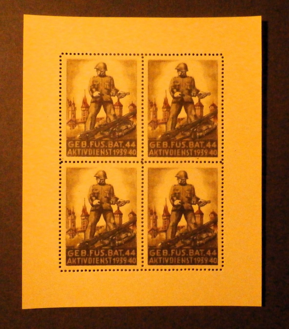 Tous les timbres: CH Soldatenmarken Block** – Neuf (Voir description) à Kehrsatz par Bernherb2
