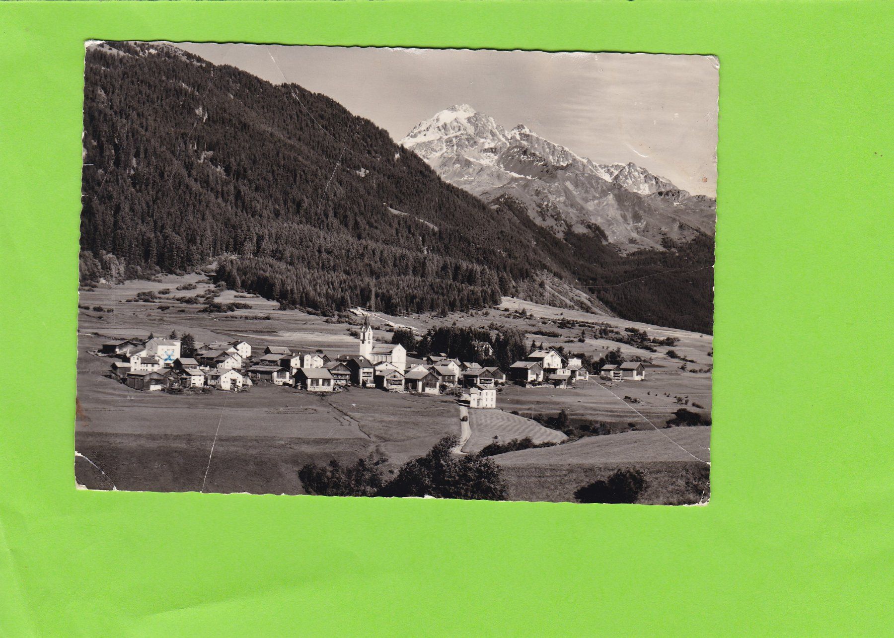 Cartoline postali: Cunter im Oberhalbstein GR – Usato da St. Peterzell venduto da neckertal