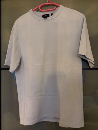 H&M T-Shirt Hellblau, Loose Fit, Gr. S