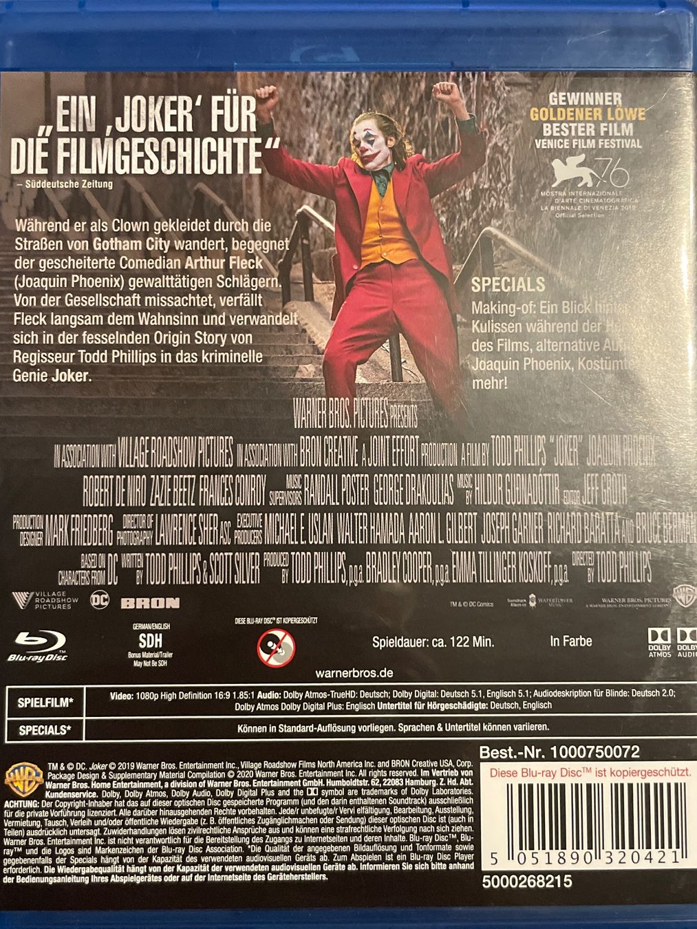 Tutti i DVDs: Joker   (2019) – Nuovo (secondo la descrizione) da Waldenburg venduto da Gonzo8 1