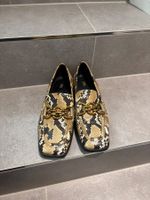 Zara Loafers Schlangenmuster Gr. 40