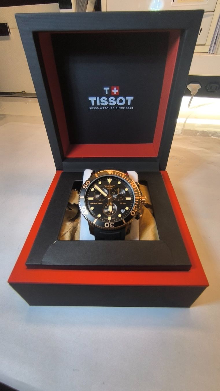 Tissot Orologi: TISSOT Seastar Chrono black – Nuovo (secondo la descrizione) da Oberentfelden venduto da Nickfried 1