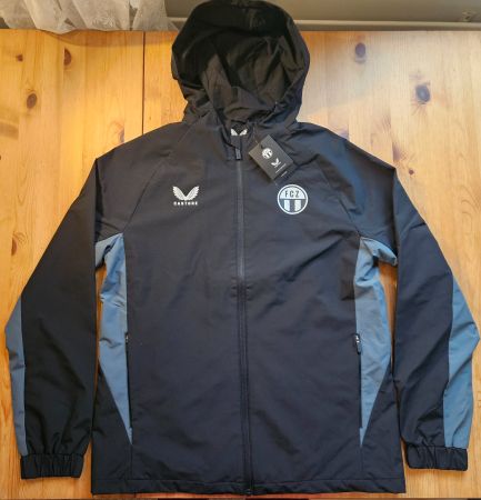 FC Zürich Jacke NEU Castore Grösse L Hoodie FCZ Fussball