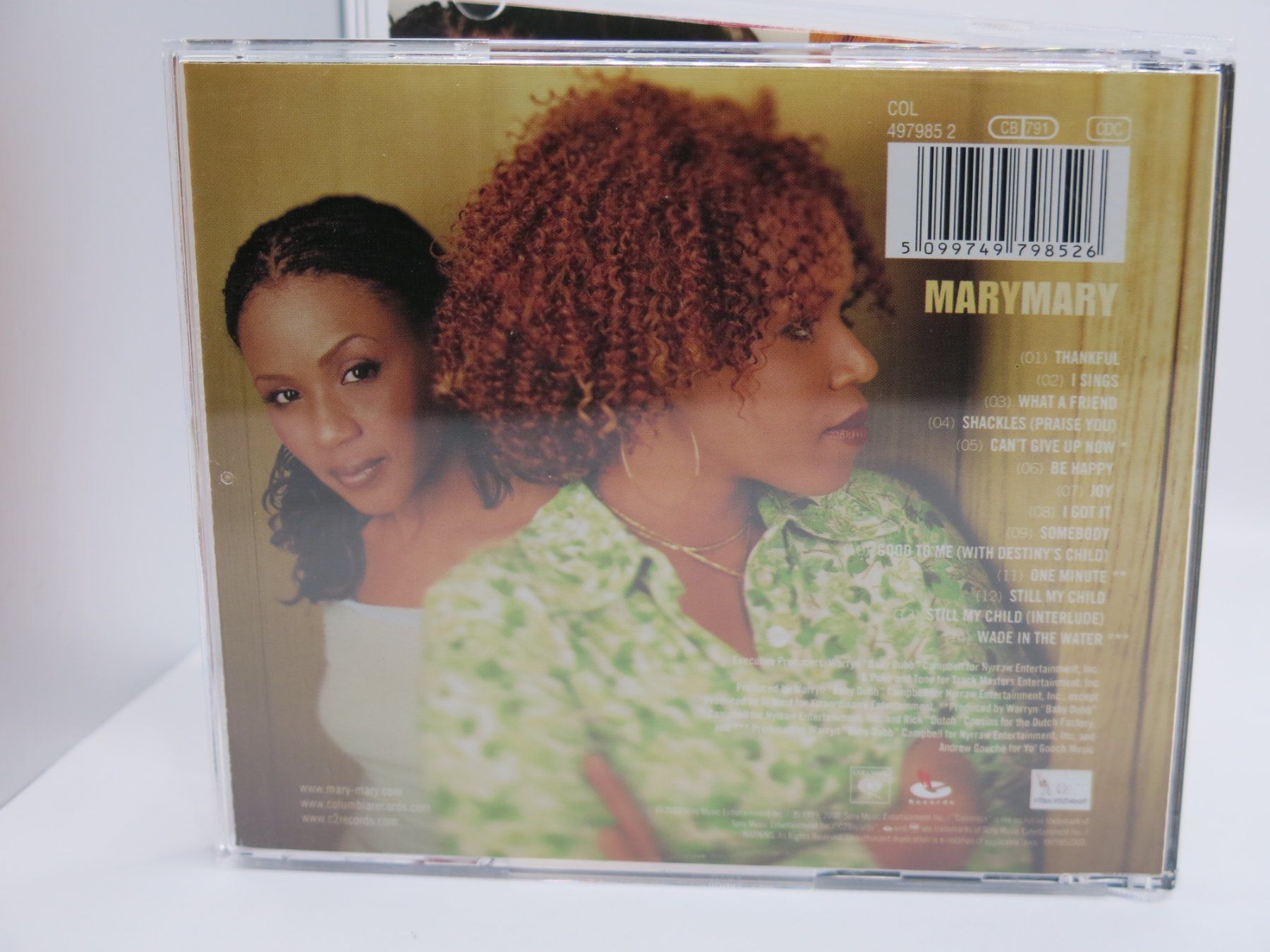 CDs: CD Mary Mary – Thankful – Gebraucht aus Ernetschwil von luisvonerni 2