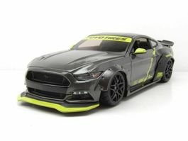 Ford Mustang GT Tuning 2015 dunkelgrau met. / Decor    1:18
