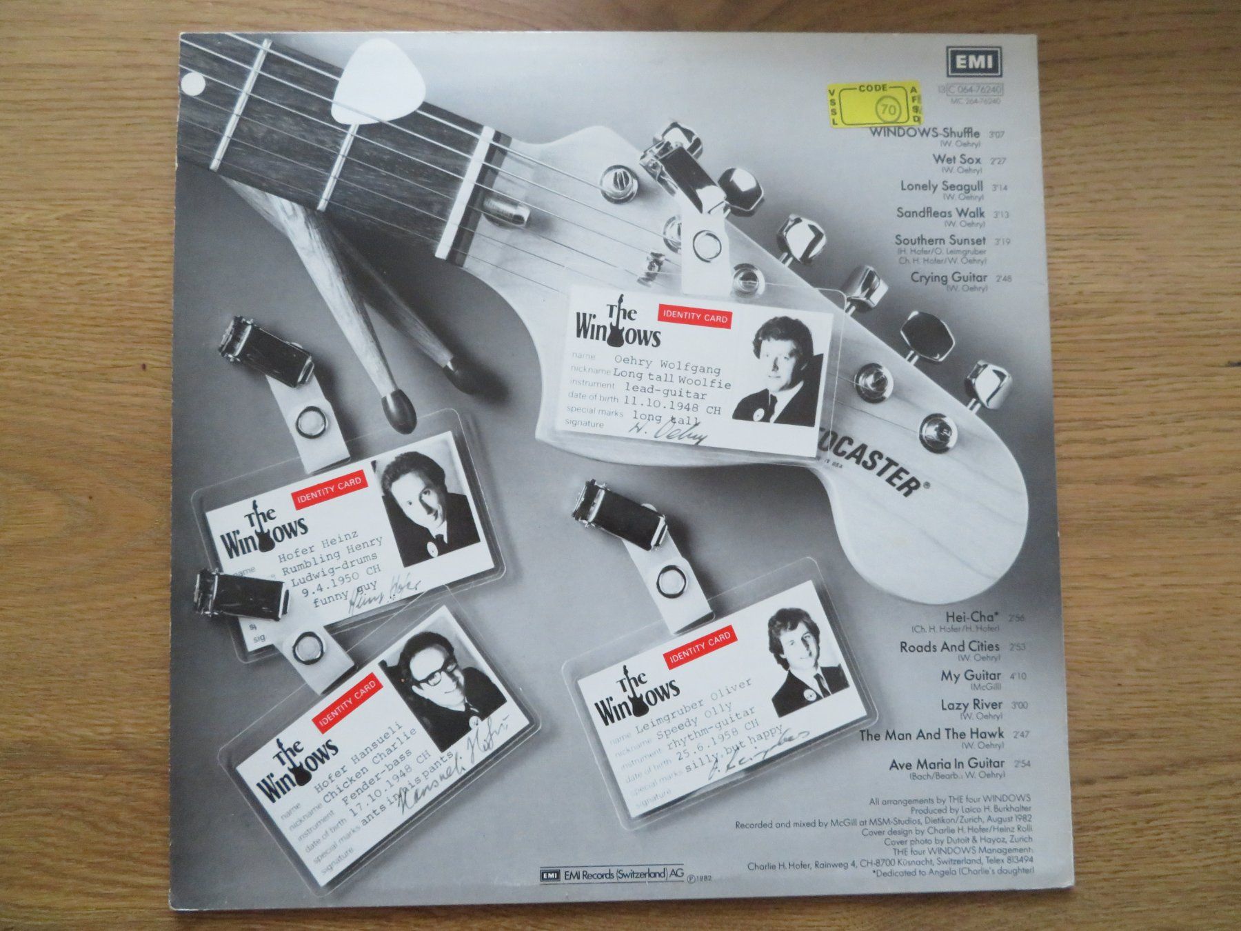 Dischi in vinile: THE FOUR WINDOWS IDENTITY – Nuovo (secondo la descrizione) da Zürich venduto da max_cp5f 1