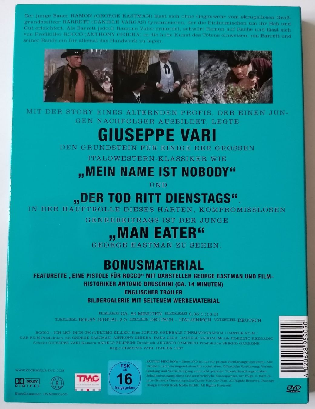 Tutti i DVDs: Rocco - Ich leg dich um - DVD - Western – Usato da Oberurnen venduto da mackrokodile 1