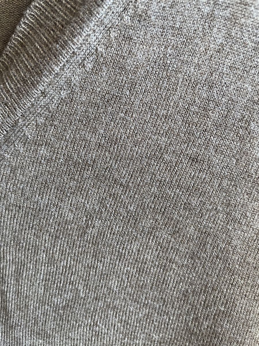 Giacche: Brauner Strickcardigan Gr. L, Viskose – Usato da Münsingen venduto da Secondhand89 1