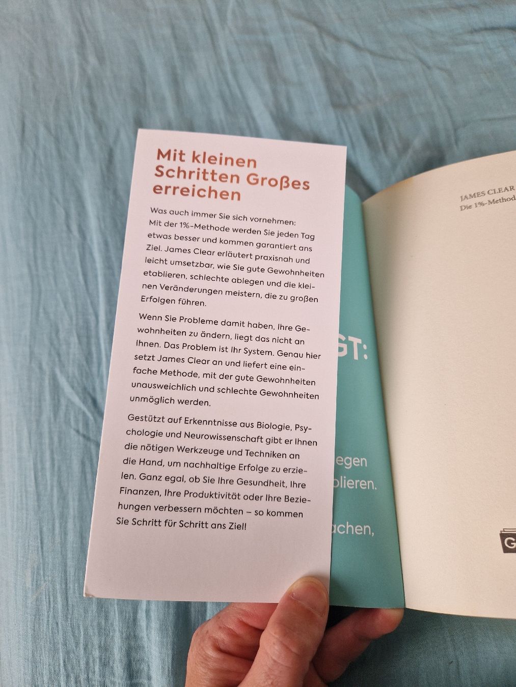 Libri: Buch Die 1% Methode von James Clear – Usato da Luthern venduto da Ricolinchen 2
