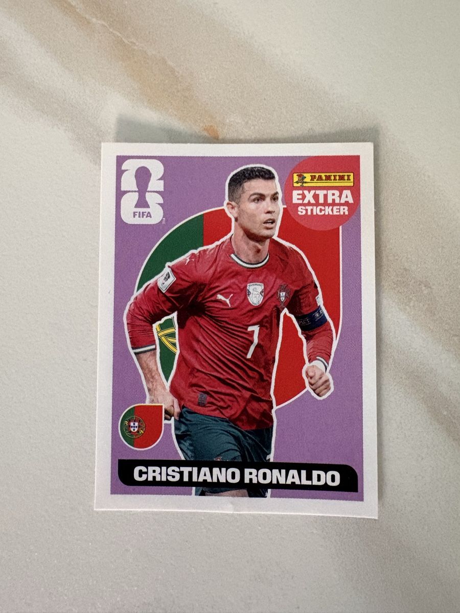 Panini Sammelbilder & Trading cards: Panini extra sticker Ronaldo – Neu und originalverpackt aus Aigle von Tiel