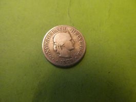 Schweiz 1879, 10 Rappen