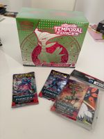 Pokémon Karten Temporal Forces ETB+Boosters+Portfolio 🇬🇧