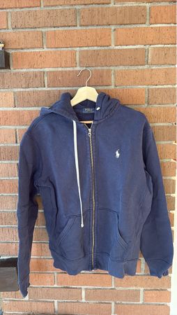 Polo Ralph Lauren Kapuzenjacke blau Grösse M