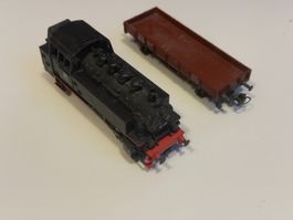 Locomotive Märklin et 1 wagons marchandise