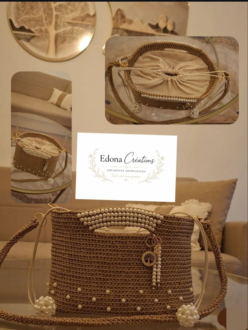 Borse da donna: sac artisanal fait main  – Nuovo e nell'imballaggio originale da Clarens venduto da muq_hp66