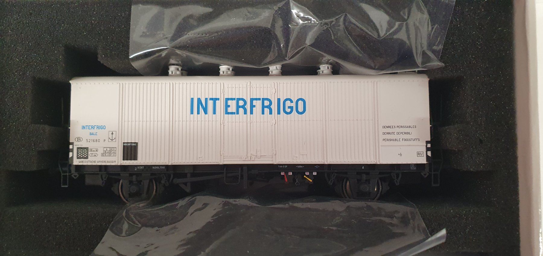 LS Models Modelleisenbahnen: LS Models 32103 SNCB Set Kühlwagen Icefs – Neu und originalverpackt aus Würenlos von juruth 3