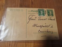 Postkarten Ganzsache Münsterlingen