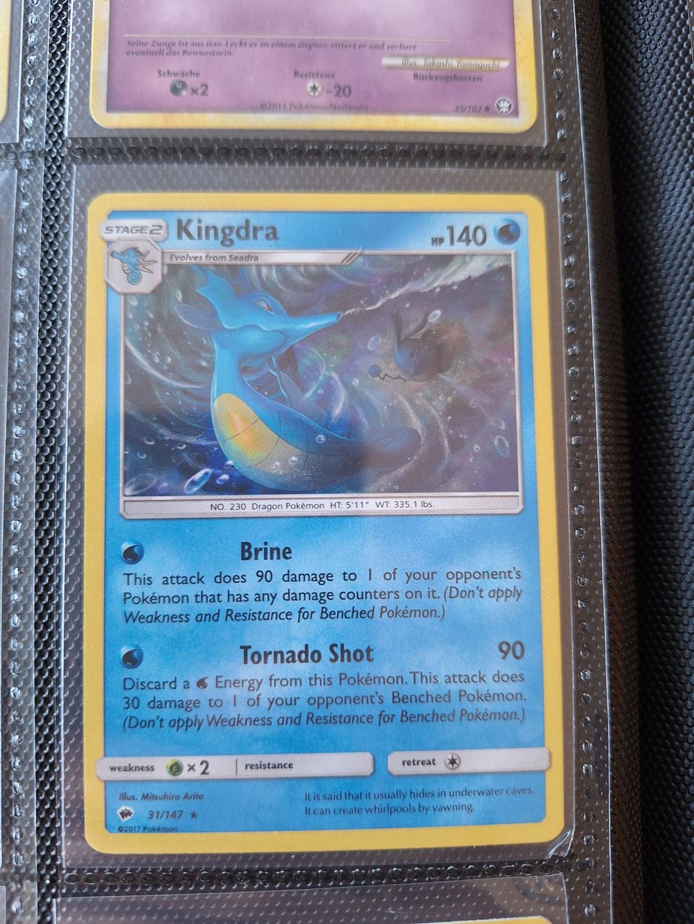 Pokémon Carte collezionabili: Kingdra Holo – Usato da Altstätten SG venduto da GGsGameshop