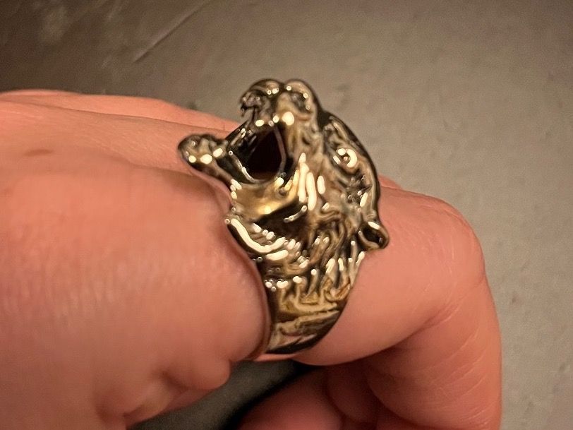 Anelli: Ring mit Tiger ( One Size) / Nr. 22 – Nuovo (secondo la descrizione) da Gams venduto da Mariawicca 5