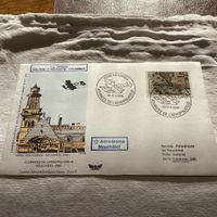 Aviation  lettre NEUCHATEL A COLOMBIER
