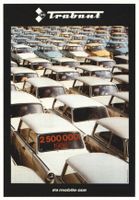 Original Trabant IFA mobile-DDR Karte 1985/86 DDR Auto