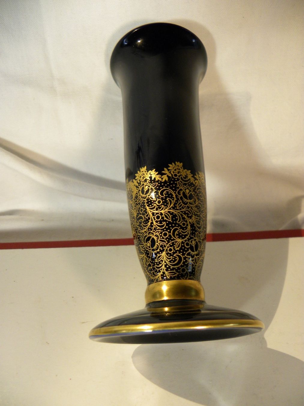 Lindner Vasi & Recipienti: Vase Echt Kobalt Lindner Bavaria 152  2 – Usato da Reinach venduto da Taysalmon 3