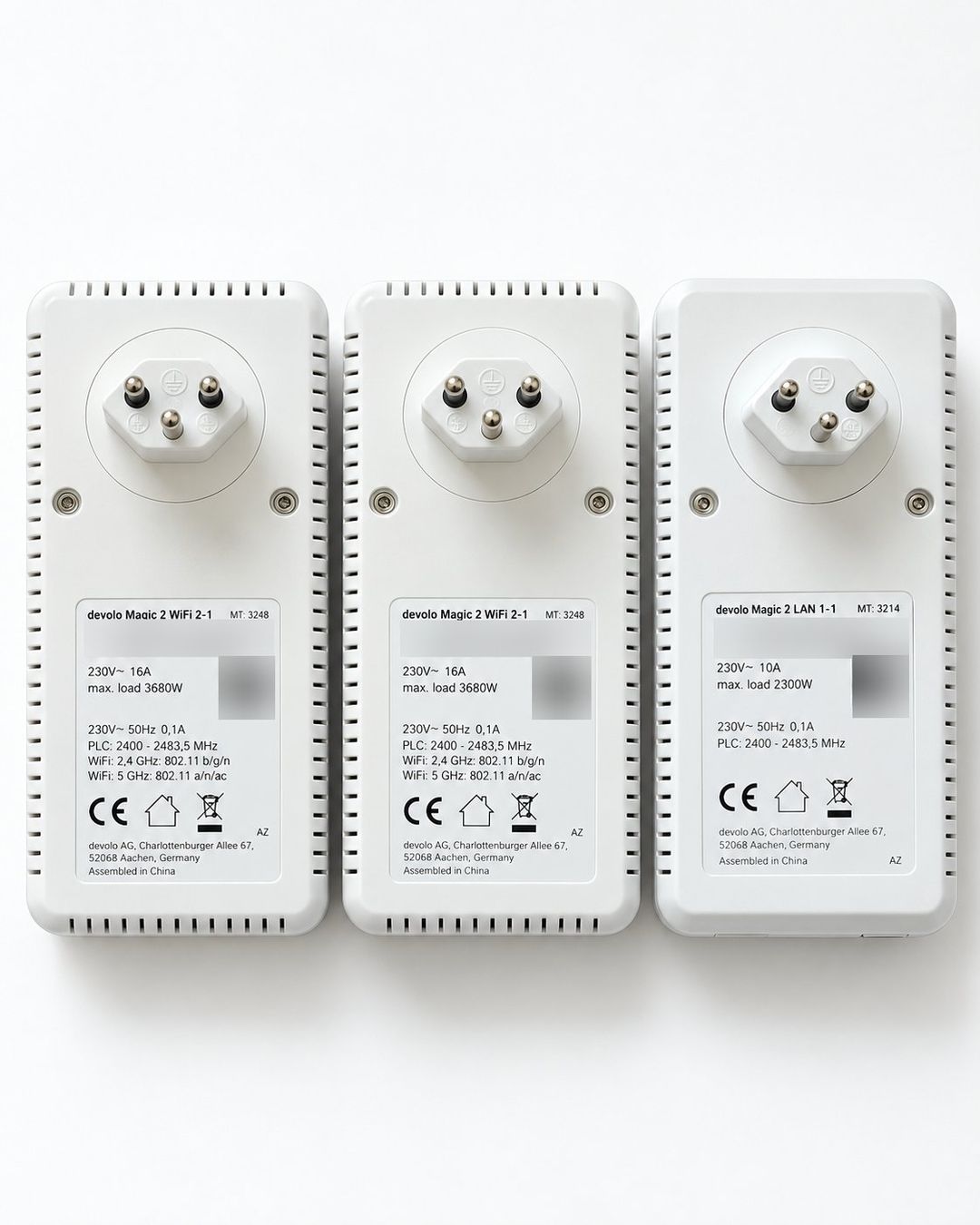 Devolo Wlan: devolo Magic 2 WiFi Powerline Set – 3 Adapter (CH) – Gebraucht aus Basel von con_q8xm 2