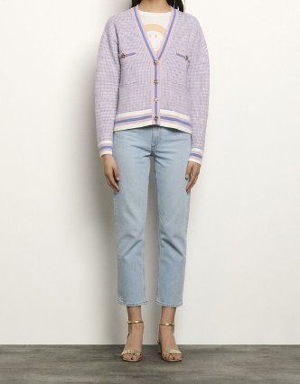 Sandro Maglioni & Felpe: Sandro Tweed Cardigan – Nuovo (secondo la descrizione) da Zürich venduto da jujusi