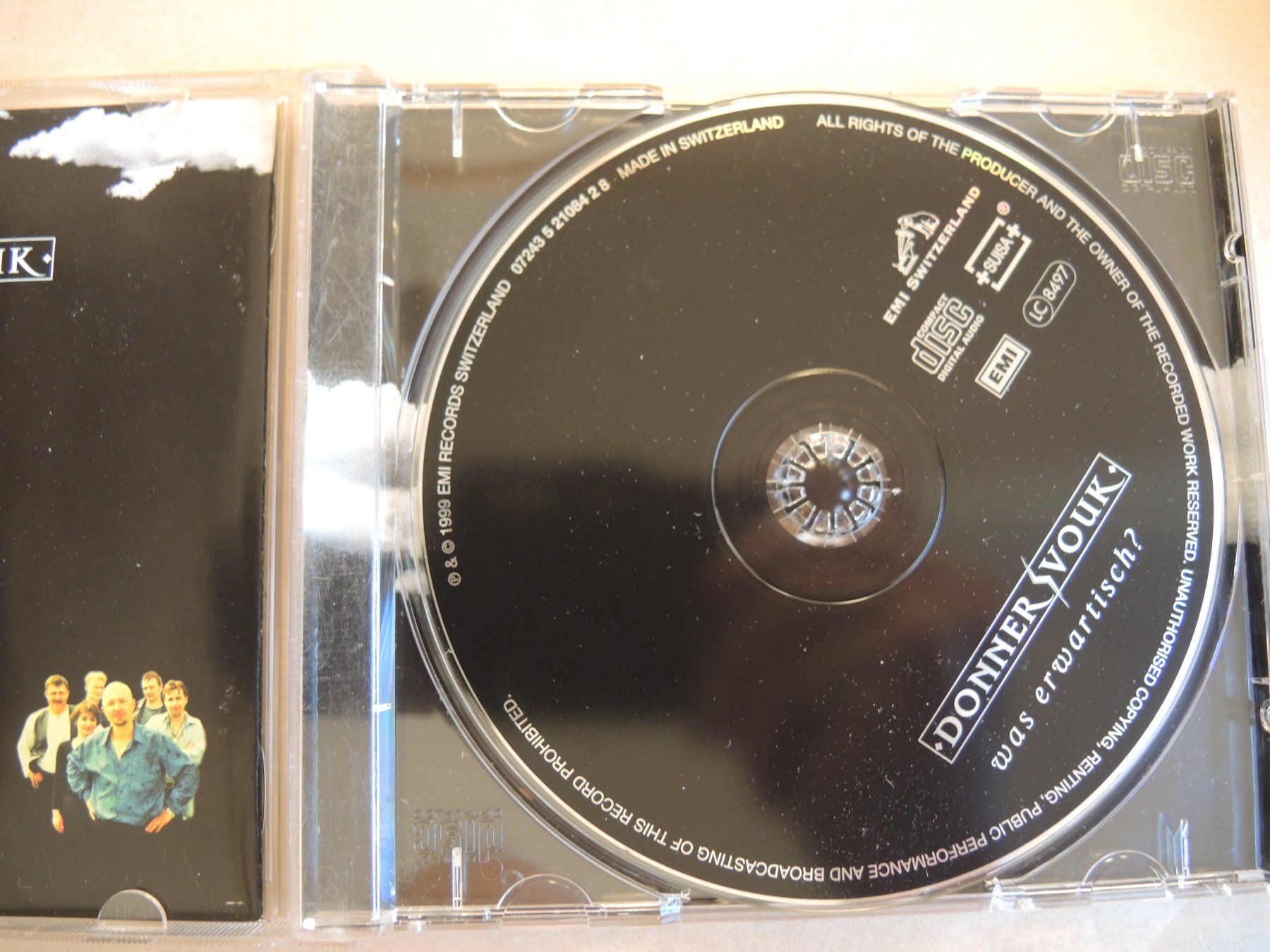 CD: Donner Vouk " Was erwartisch ?" CD 1999 – Usato da Rorschach venduto da maeck8 2