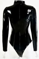 SeXy - Body , Stilvoller Lack-Leder Damen Bodysuit Gr. XL