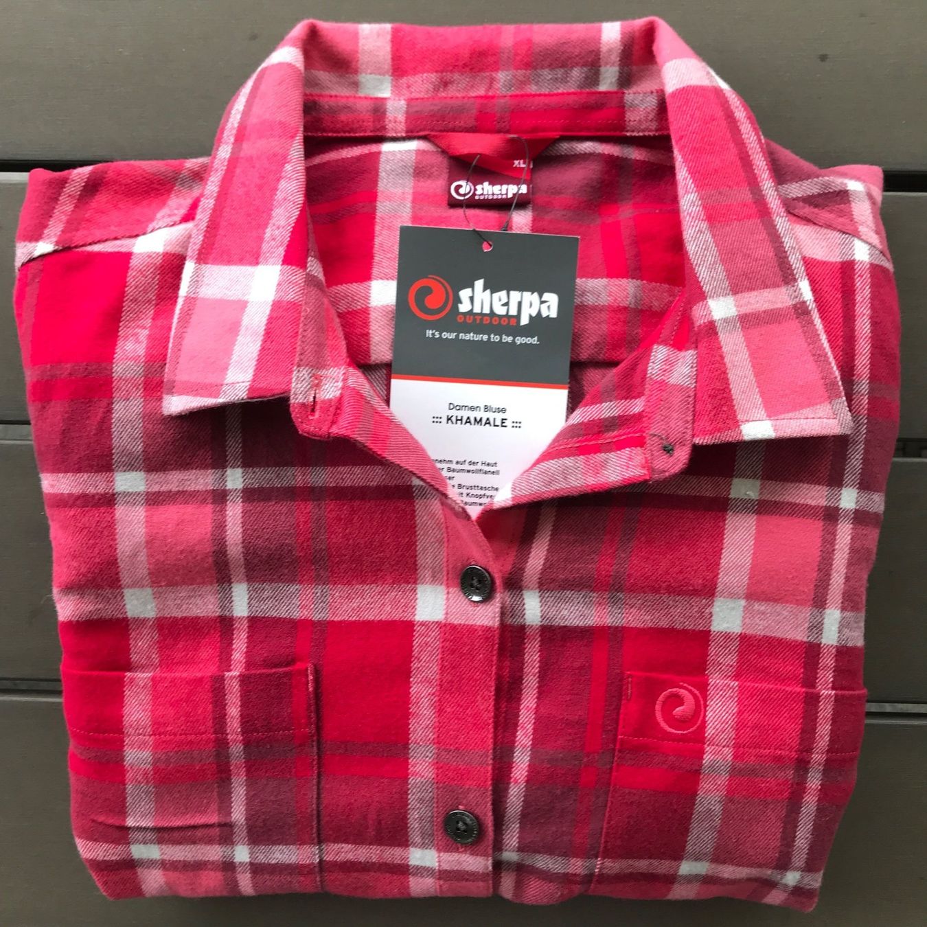 Sherpa Blusen: Sherpa Damenbluse Khamale, Gr. M, neu – Neu (gemäss Beschreibung) aus Ebnat-Kappel von Molton 3