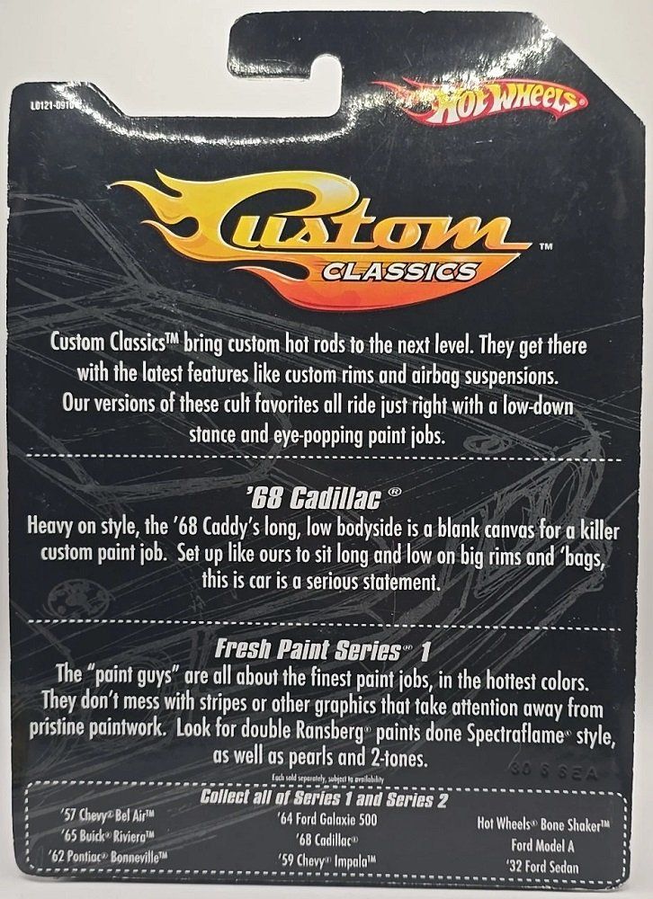 Mazda Modellautos: Hotwheels Custom Classics: Cadillac "Gold" 1968 1:50 – Neu und originalverpackt aus Tramelan von kha_jvd5 2